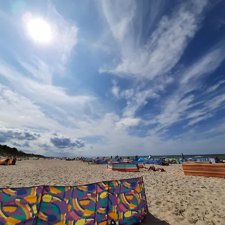 Daire W Domu Wakacyjnym Roberto Rowy (Pomerania)